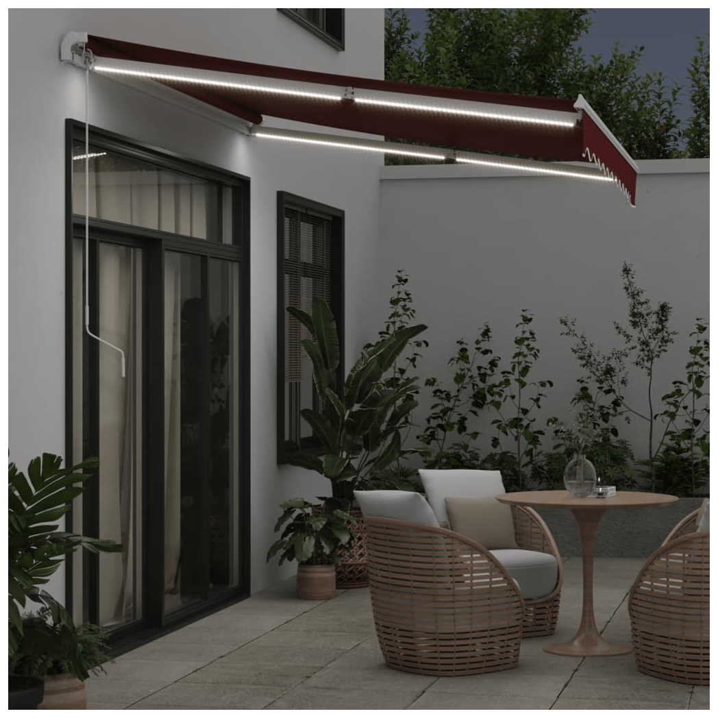 vidaXL vidaXL Awning 300x250 cm LED Patio - Cover