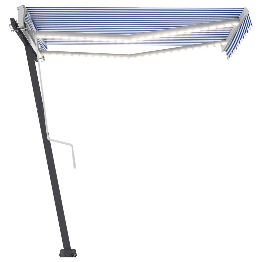 VidaXL Retractable Awning 300x250 LED Patio by vidaXL