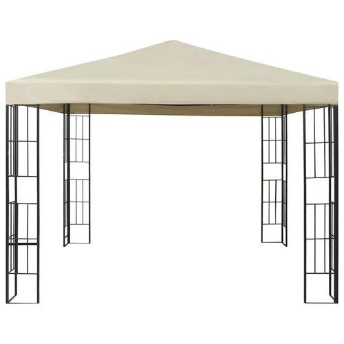 vidaXL vidaXL Gazebo 3x3 m with LED String Lights for Outdoor Gatherings and Shade - Gazebos