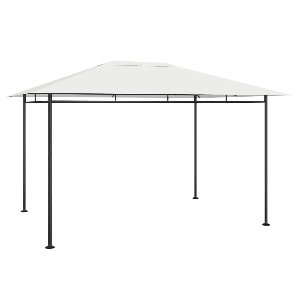 Gazebo 4x3x2.7 m Cream, Taupe & Anthracite 180 g/m² by vidaXL