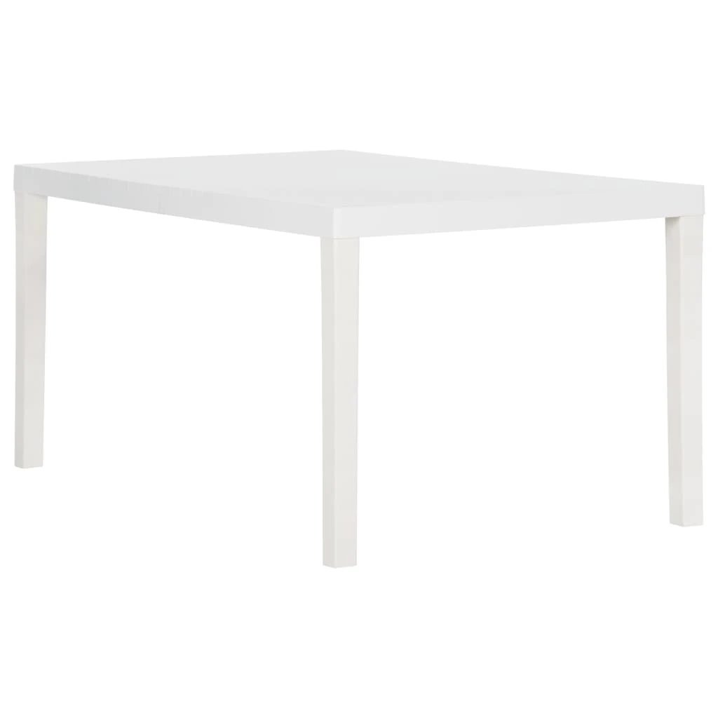 vidaXL Garden Table 150x90x72 cm PP Anthracite - Garden Table