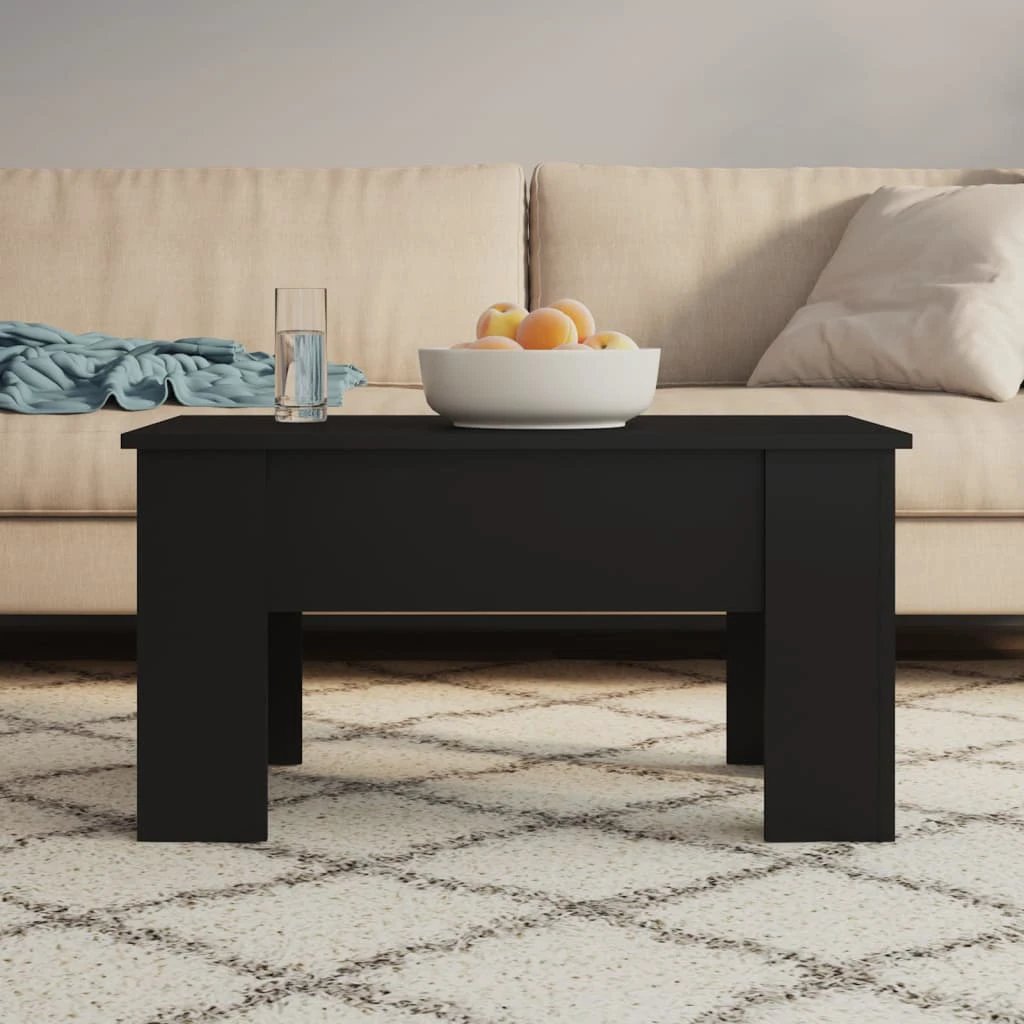 vidaXL VidaXL Coffee Table 79x49x41 cm Lift Top With Hidden Storage For Modern Living Room - Coffee Table