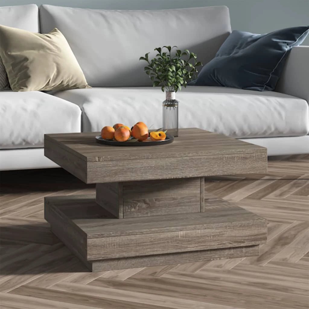 vidaXL vidaXL Coffee Table 60x60x35 cm MDF Construction Durable Modern Living Room Accent Table - Coffee Table