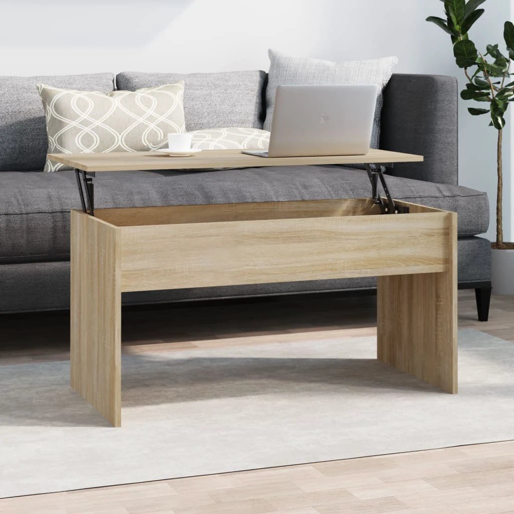 vidaXL vidaXL Coffee Table 102x50.5x52.5 Lift Top Home - Coffee Table