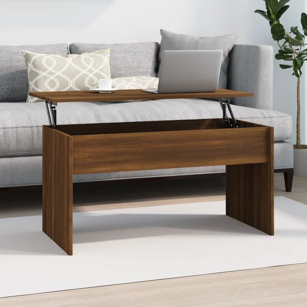 vidaXL vidaXL Coffee Table 102x50.5x52.5 Lift Top Home - Coffee Table
