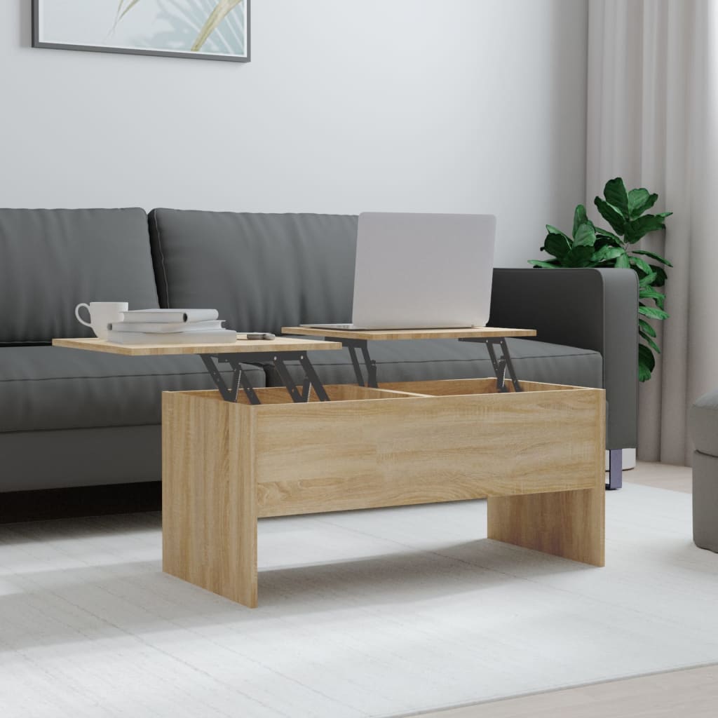 vidaXL VidaXL Lift-Top Coffee Table 102x50.5x46.5 cm - Coffee Table