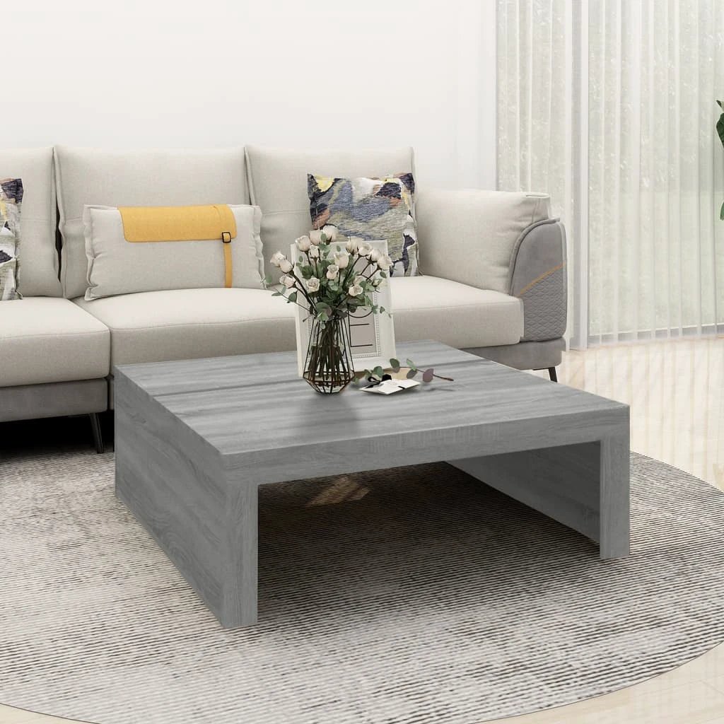 vidaXL VidaXL Coffee Table 100x100x35 cm Engineered Wood - Coffee Table