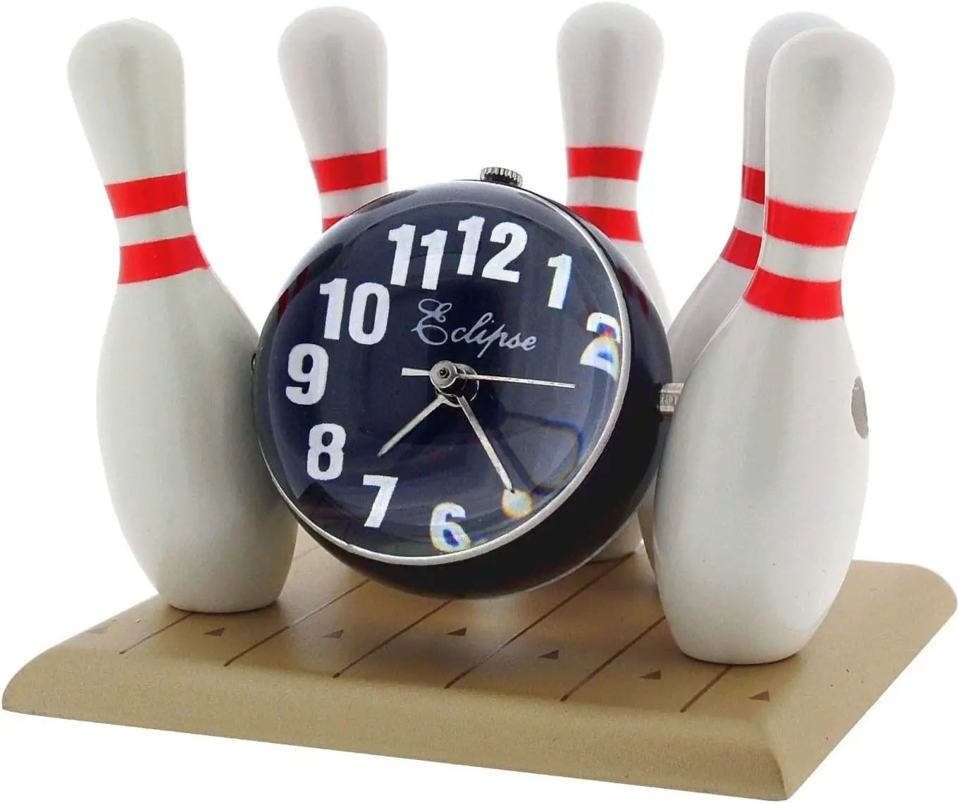 Miniture Miniature Clock Rotating Bowling Ball IMP426 - CLEARANCE NEEDS RE-BATTERY - Clock
