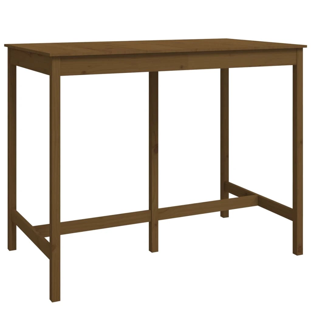 vidaXL vidaXL 7 Piece Bar Set Solid Wood Pine - Dining Set