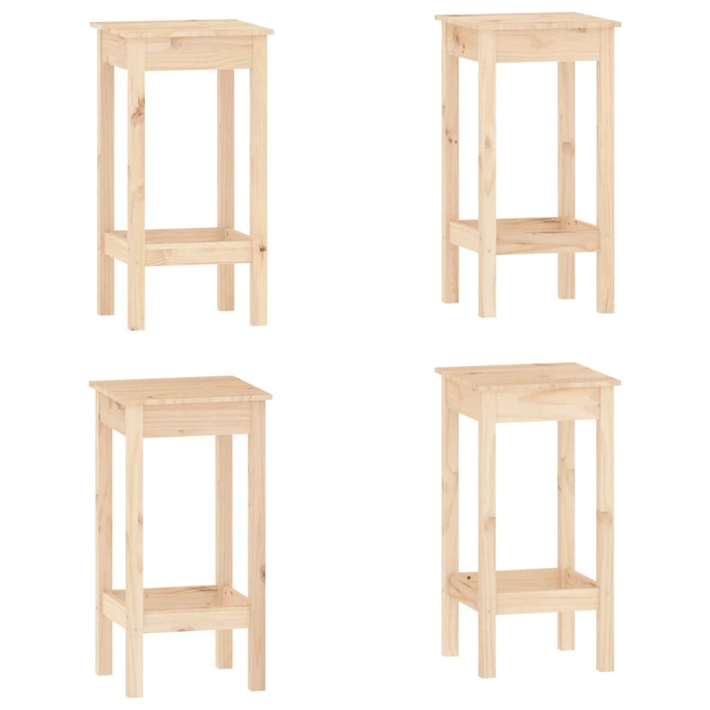 vidaXL 5 Piece Bar Set Solid Wood Pine by vidaXL