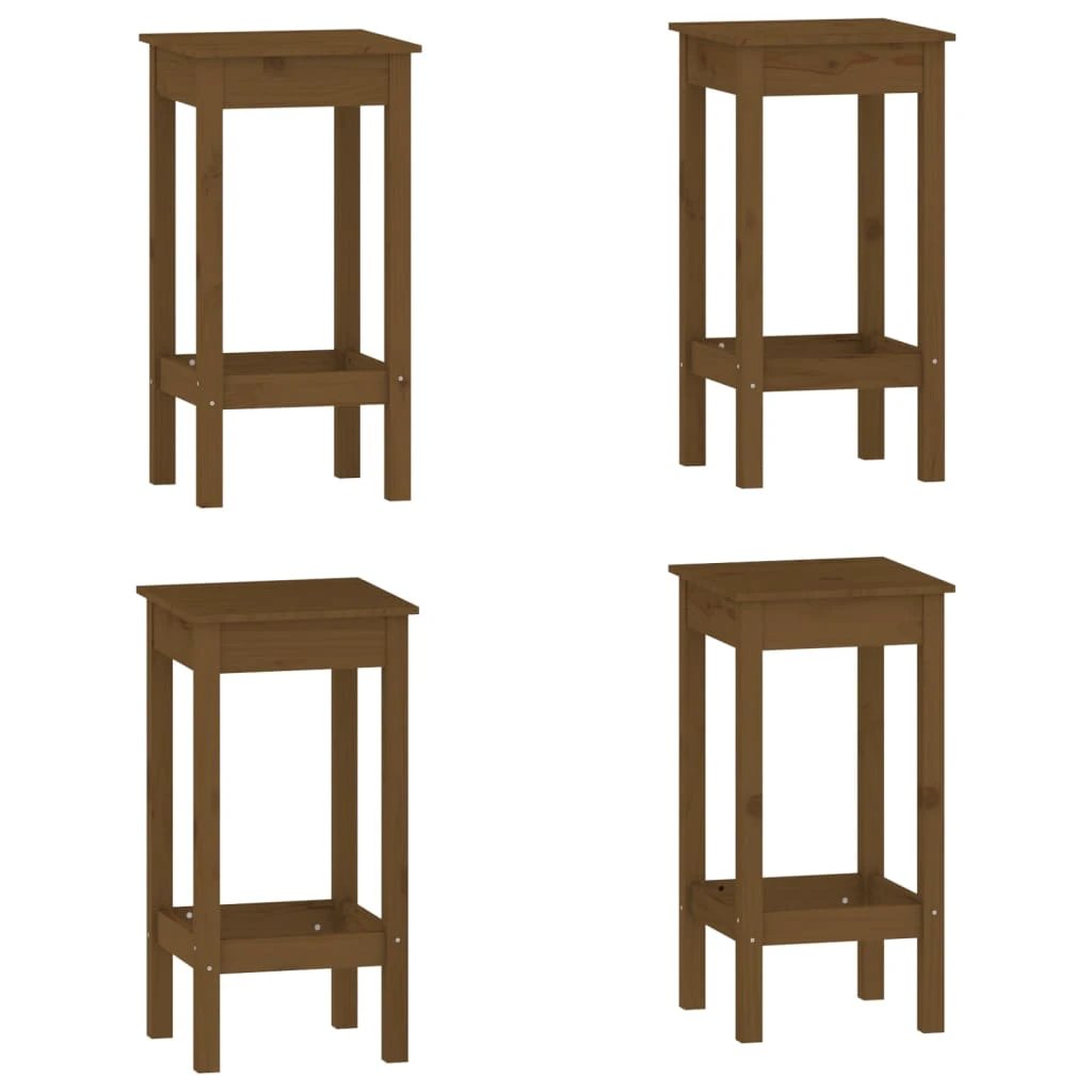 vidaXL 5 Piece Bar Set Solid Wood Pine by vidaXL