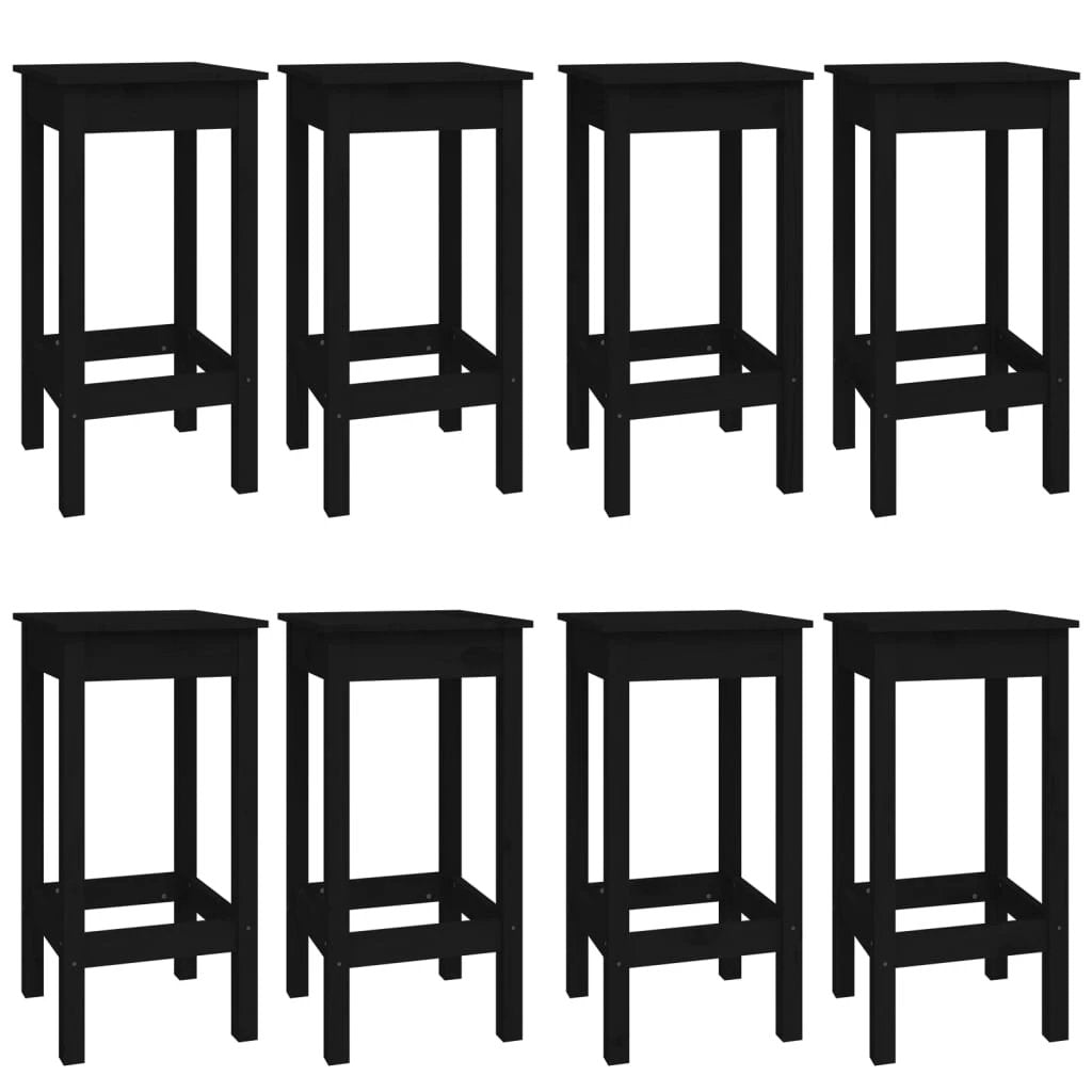 vidaXL vidaXL 9 Piece Bar Set Solid Wood Pine - Dining Set