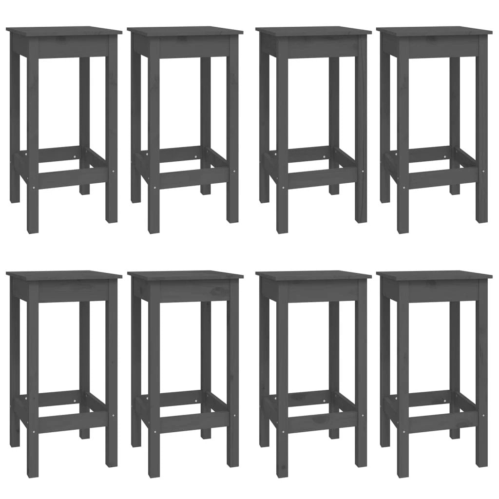 vidaXL vidaXL 9 Piece Bar Set Solid Wood Pine - Dining Set