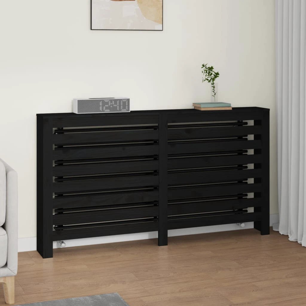 vidaXL VidaXL Radiator Cover 79.5x19x84 cm Pine Home - Radiator