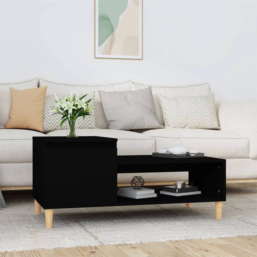 vidaXL VidaXL Coffee Table 100x50x45 Cm Engineered Wood Durable Smooth Surface Living Room - Coffee Table