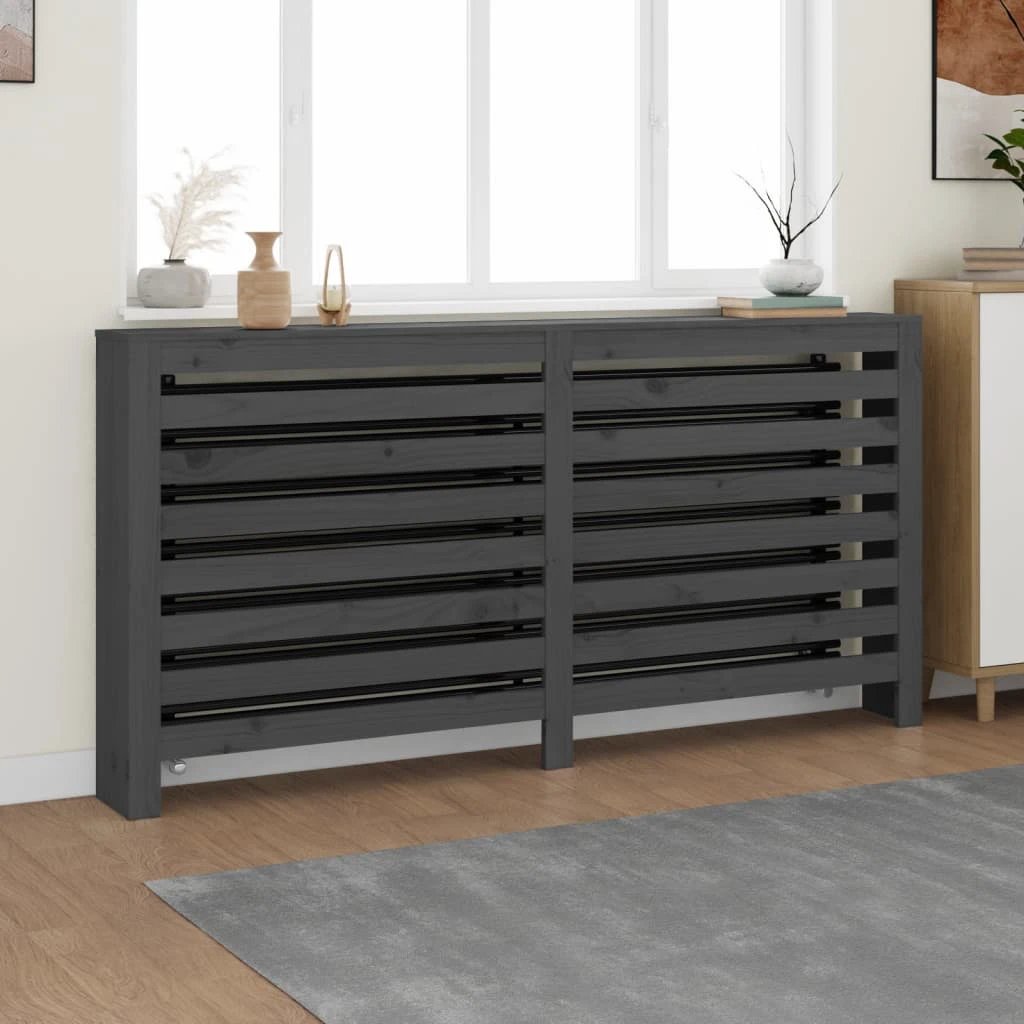 vidaXL VidaXL Radiator Cover 79.5x19x84 cm Pine Home - Radiator