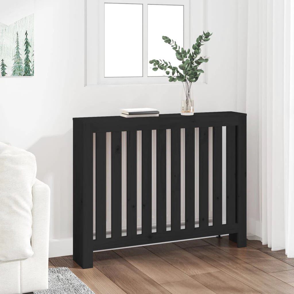 VidaXL Radiator Cover 79.5x19x84 Rustic Decor by vidaXL