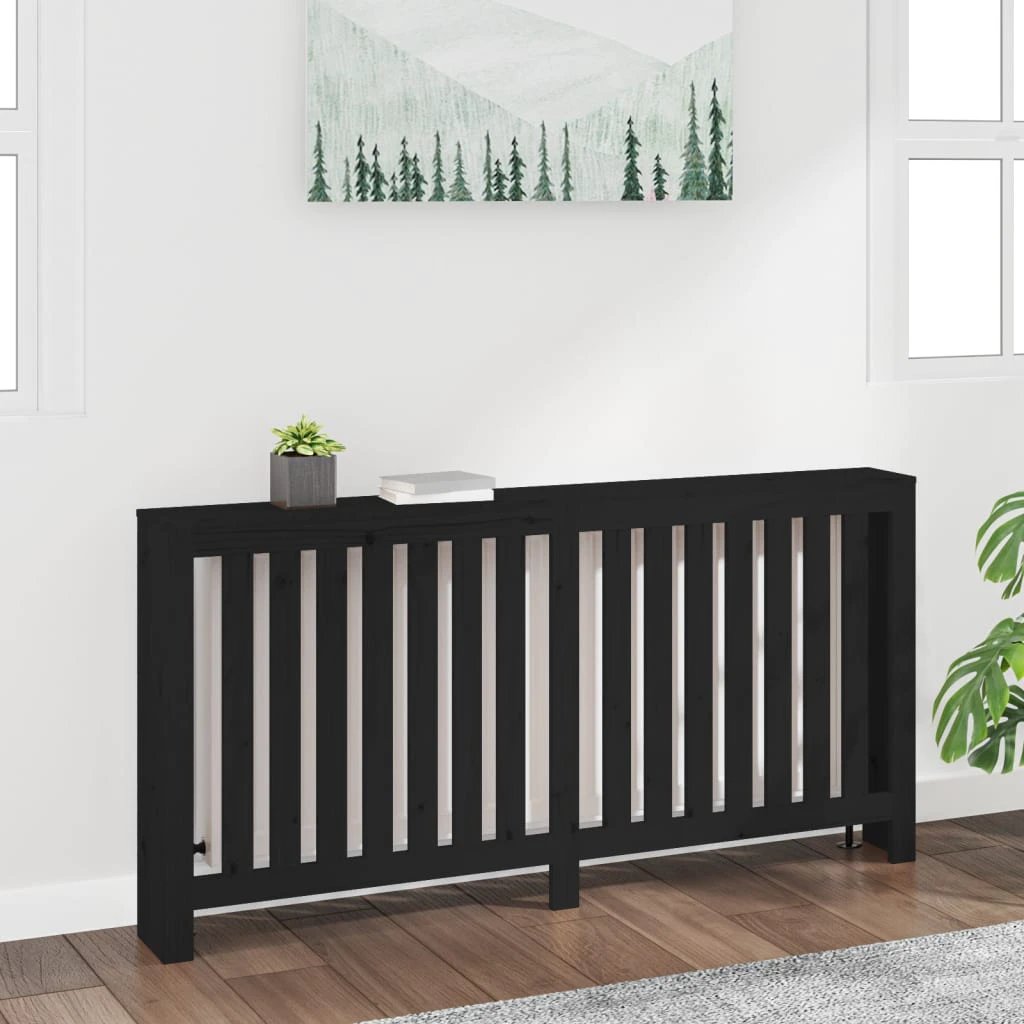 VidaXL Radiator Cover 79.5x19x84 Rustic Decor by vidaXL