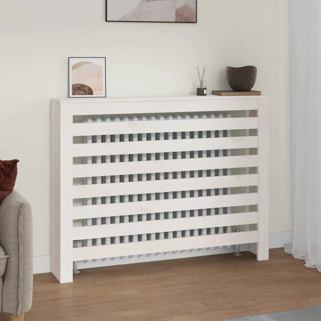 VidaXL Radiator Cover 79.5x19x84 cm Pine Home by vidaXL