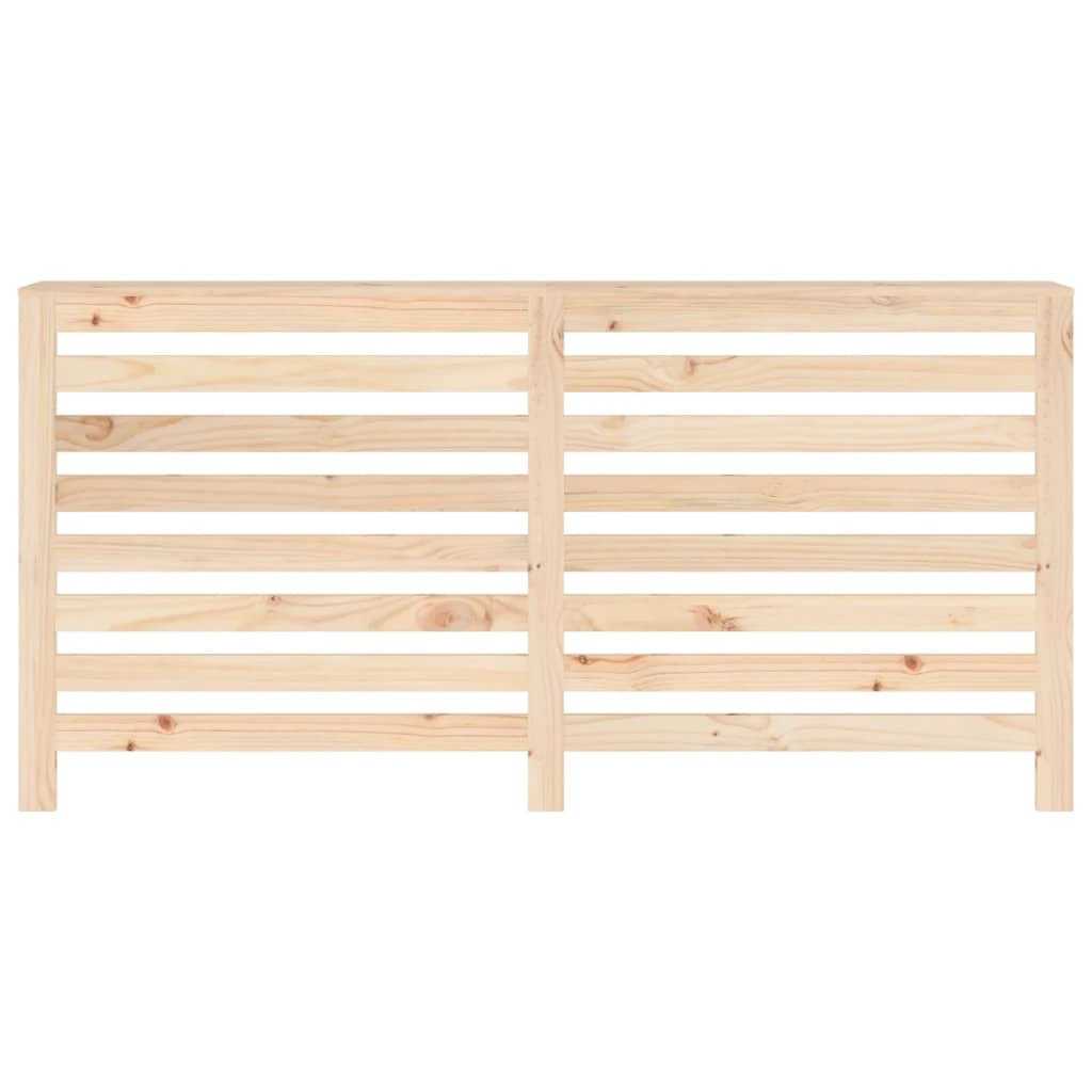 vidaXL Solid Pine Radiator Cover 169x19x84 cm Shelf - Radiator