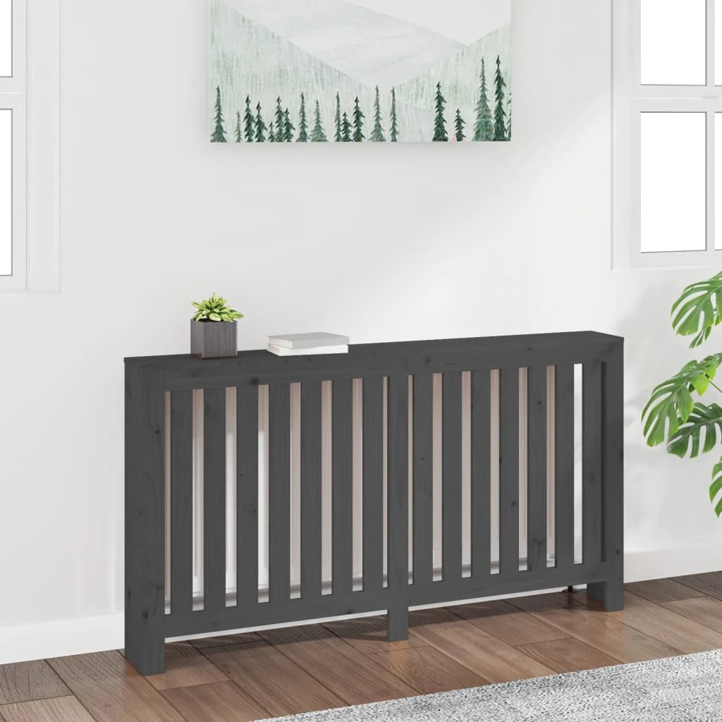VidaXL Radiator Cover 79.5x19x84 Rustic Decor by vidaXL