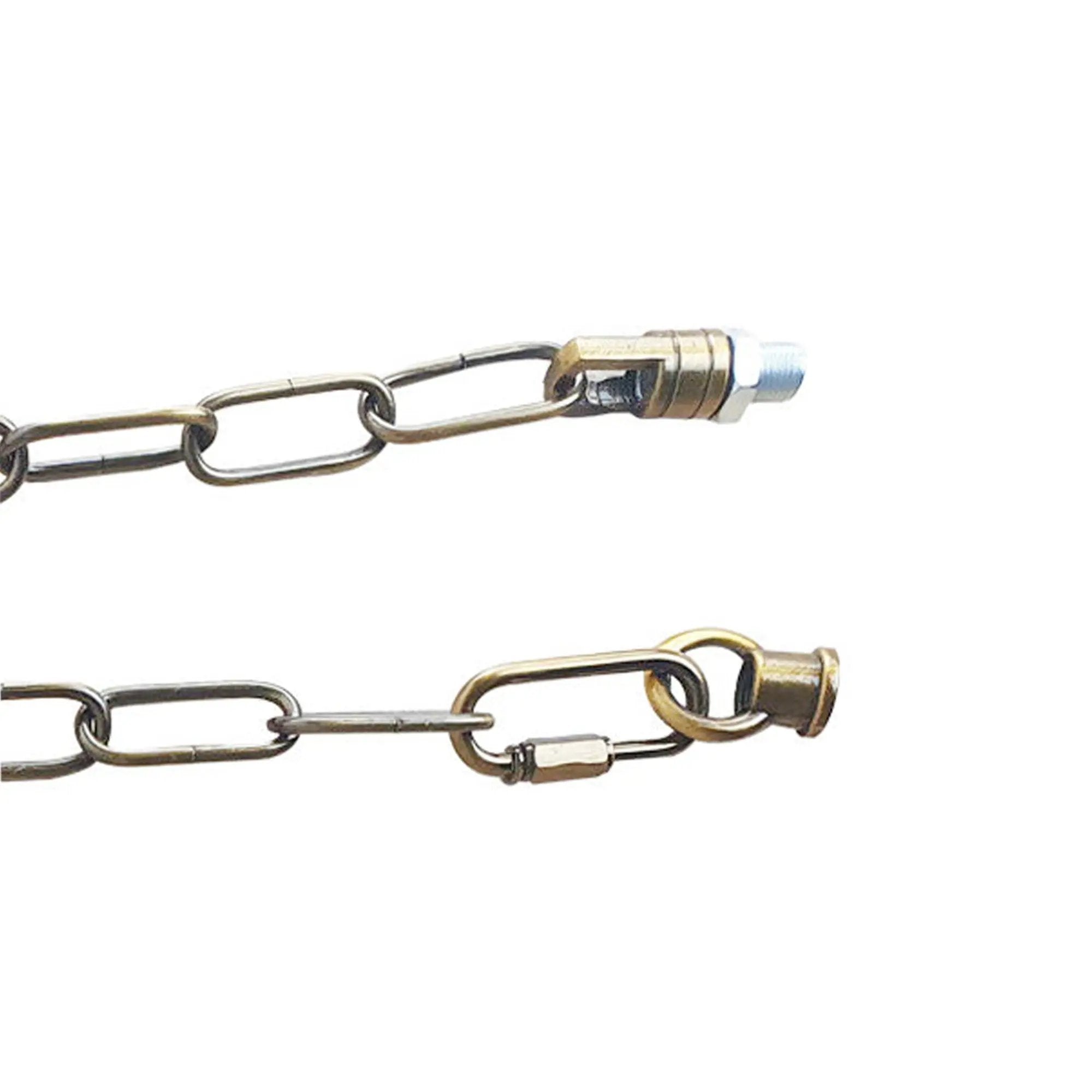 LEDSON Light Chain for Ceiling Pendant lights chandeliers 38mm x 16mm - Yellow Brass~1052 - Pendant Lights