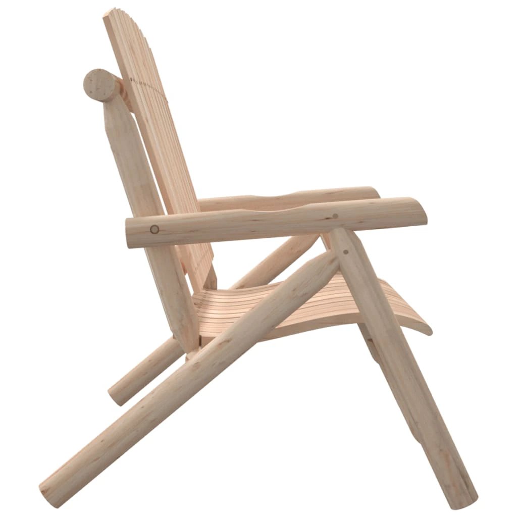 vidaXL Garden Chair 68x86x103 cm Solid Wood Spruce by vidaXL