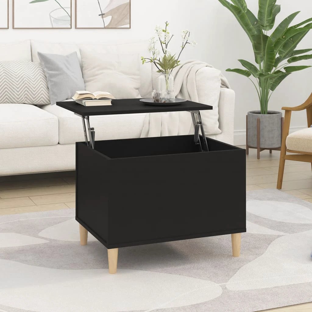 vidaXL VidaXL Coffee Table 60x44.5x45 cm Lift Top With Hidden Storage For Living Room Area - Coffee Table