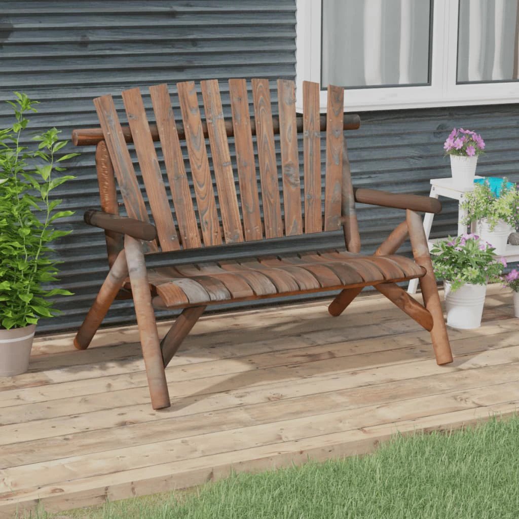 vidaXL Garden Chair 68x86x103 cm Solid Wood Spruce by vidaXL