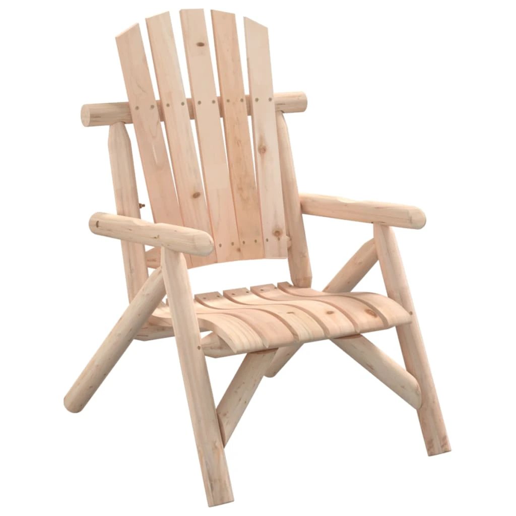 vidaXL vidaXL Garden Chair 68x86x103 cm Solid Wood Spruce - Garden Chairs