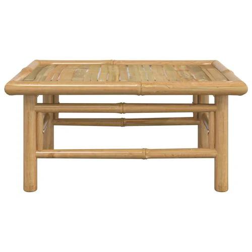 vidaXL Garden Table 65x55x30 cm Bamboo by vidaXL
