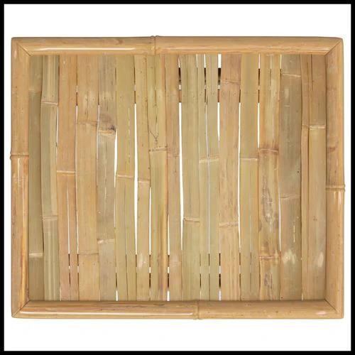 vidaXL Garden Table 65x55x30 cm Bamboo by vidaXL