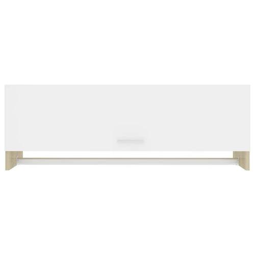 vidaXL Wardrobe Brown Oak 100x32.5x35 cm Engineered Wood by vidaXL
