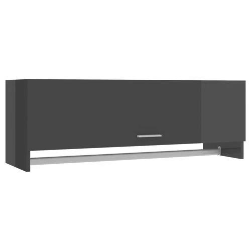 vidaXL vidaXL Wardrobe Brown Oak 100x32.5x35 cm Engineered Wood - Wardrobe