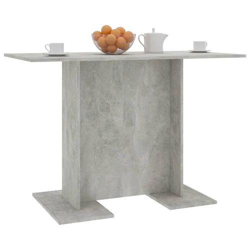 vidaXL Dining Table 110x60x75 cm Engineered Wood Modern Design for Stylish Dining Spaces by vidaXL