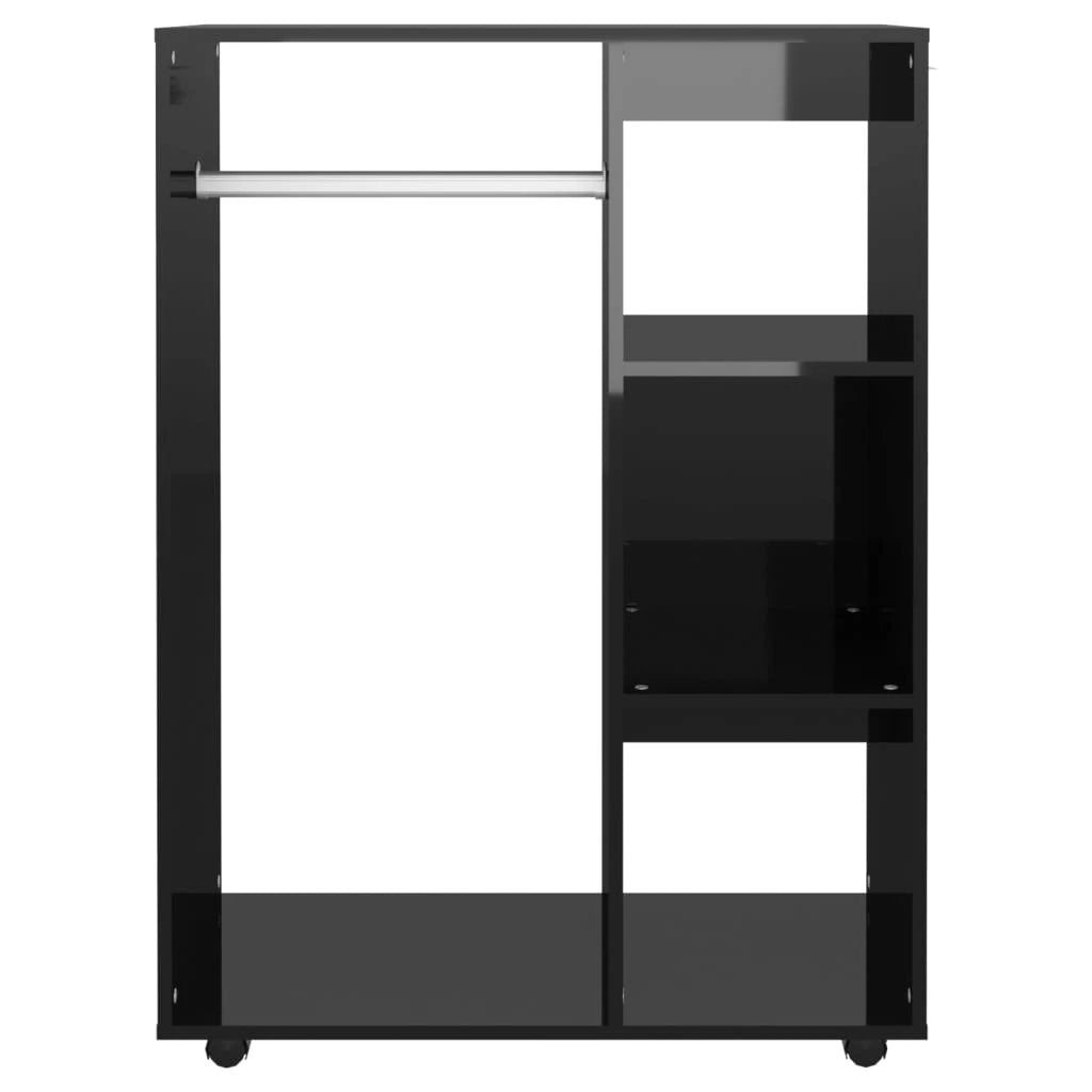vidaXL Wardrobe Smoked Oak 80x40x110 cm Engineered Wood by vidaXL