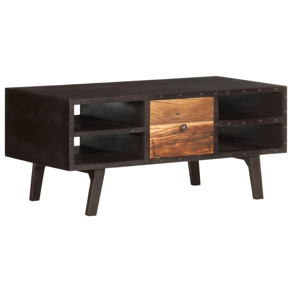 vidaXL Coffee Table 100x50x45 cm Solid Reclaimed Wood Vintage Charm for Living Room by vidaXL