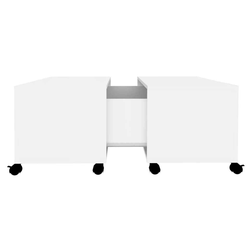 vidaXL Coffee Table 75x75x38 cm Engineered Wood by vidaXL