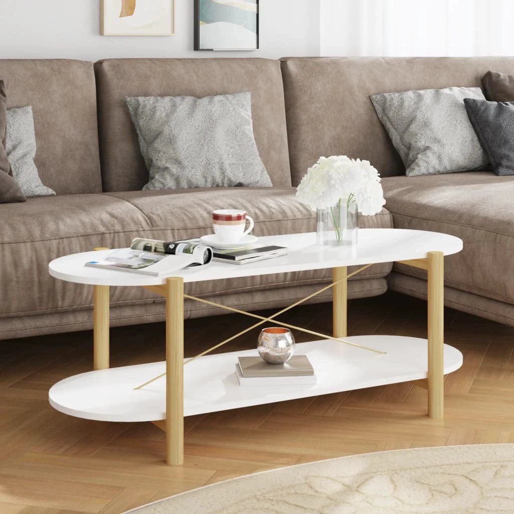 vidaXL vidaXL Coffee Table 110x48x40 cm Engineered Wood - Coffee Table