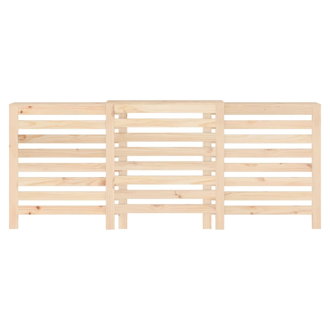 vidaXL VidaXL Radiator Cover 79.5x19x84 cm Pine Home - Radiator
