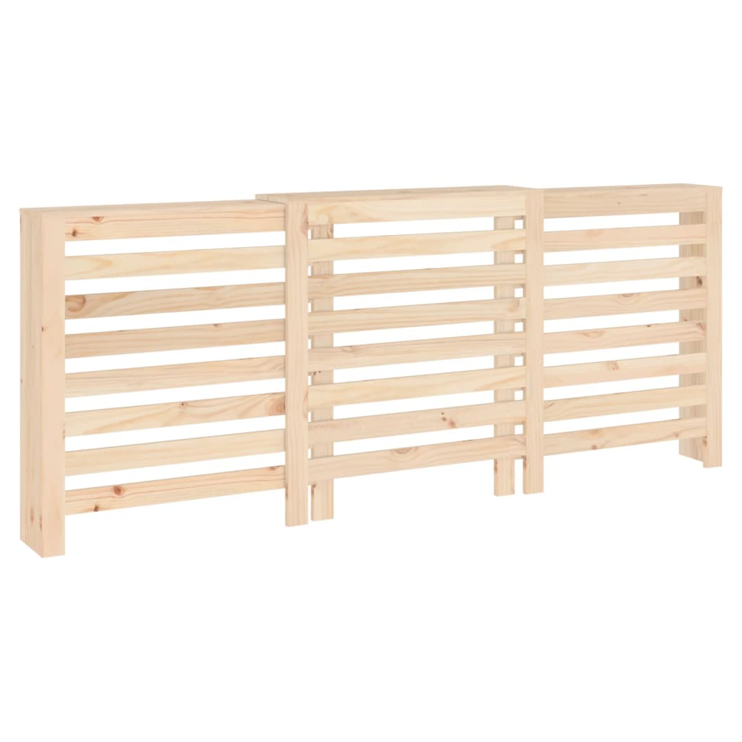 vidaXL VidaXL Radiator Cover 79.5x19x84 cm Pine Home - Radiator