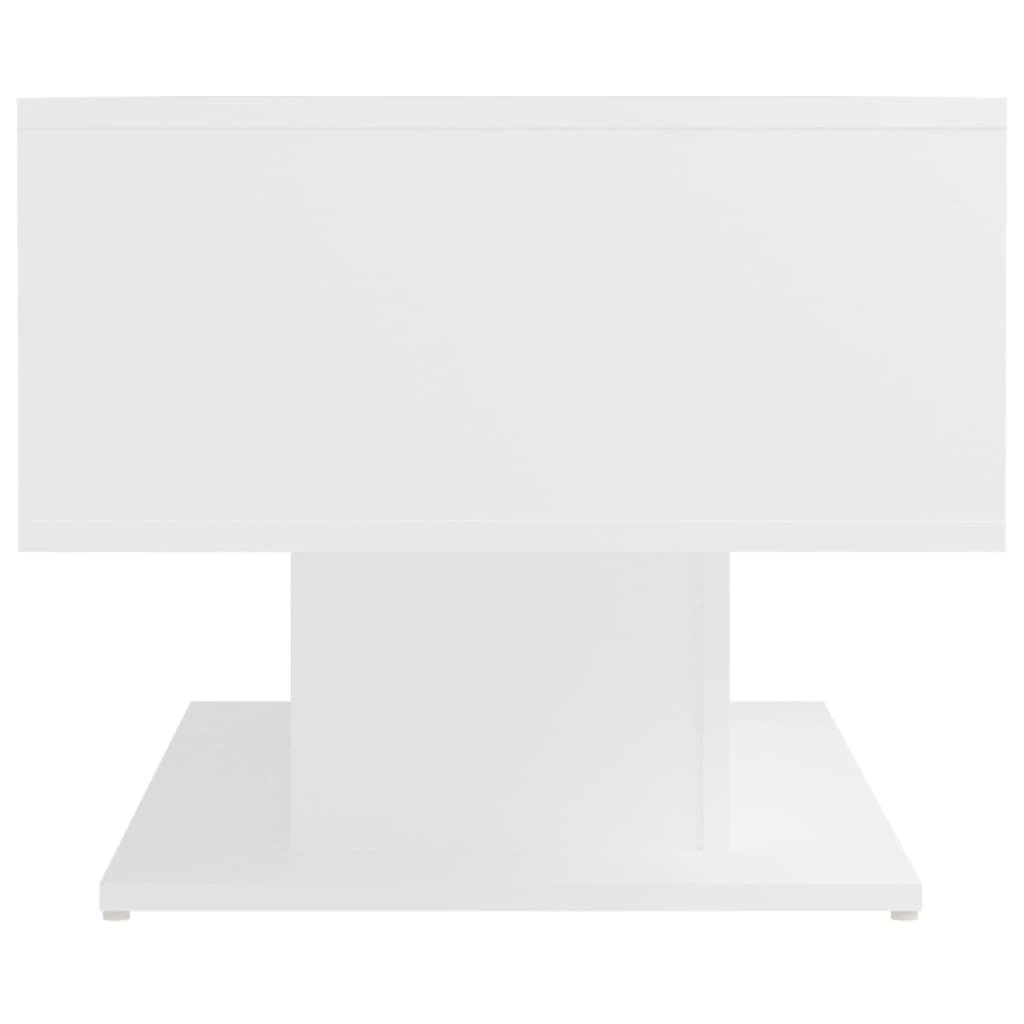 vidaXL vidaXL Coffee Table 103.5x50x44.5 cm White Engineered Wood With Storage Shelf For Living Room - Coffee Table