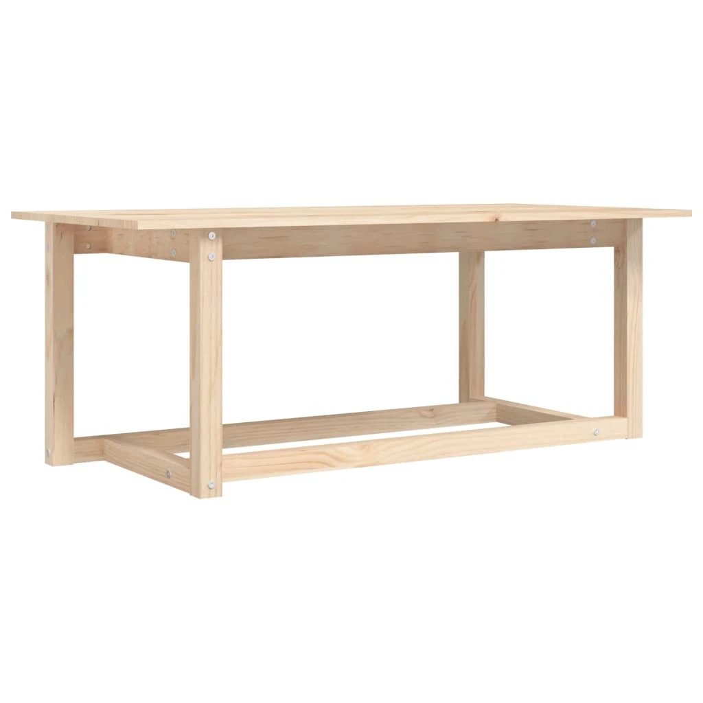 vidaXL VidaXL Coffee Table 110x55x45 Pine Wood - Coffee Table