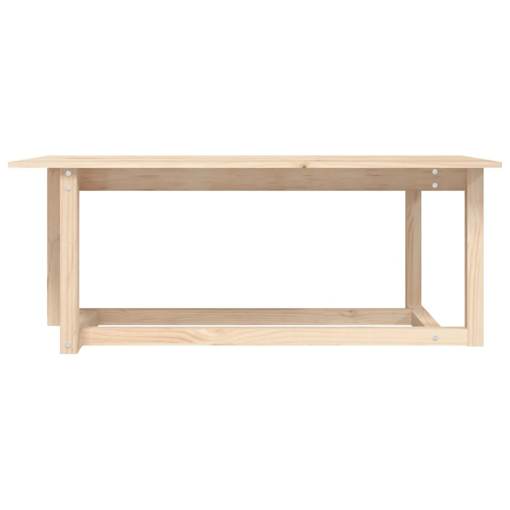 vidaXL VidaXL Coffee Table 110x55x45 Pine Wood - Coffee Table