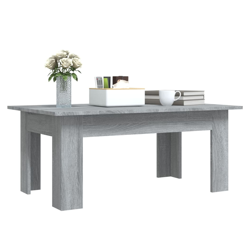 vidaXL vidaXL Coffee Table 100x60x42 cm Engineered Wood Durable Moisture Resistant Living Room - Coffee Table