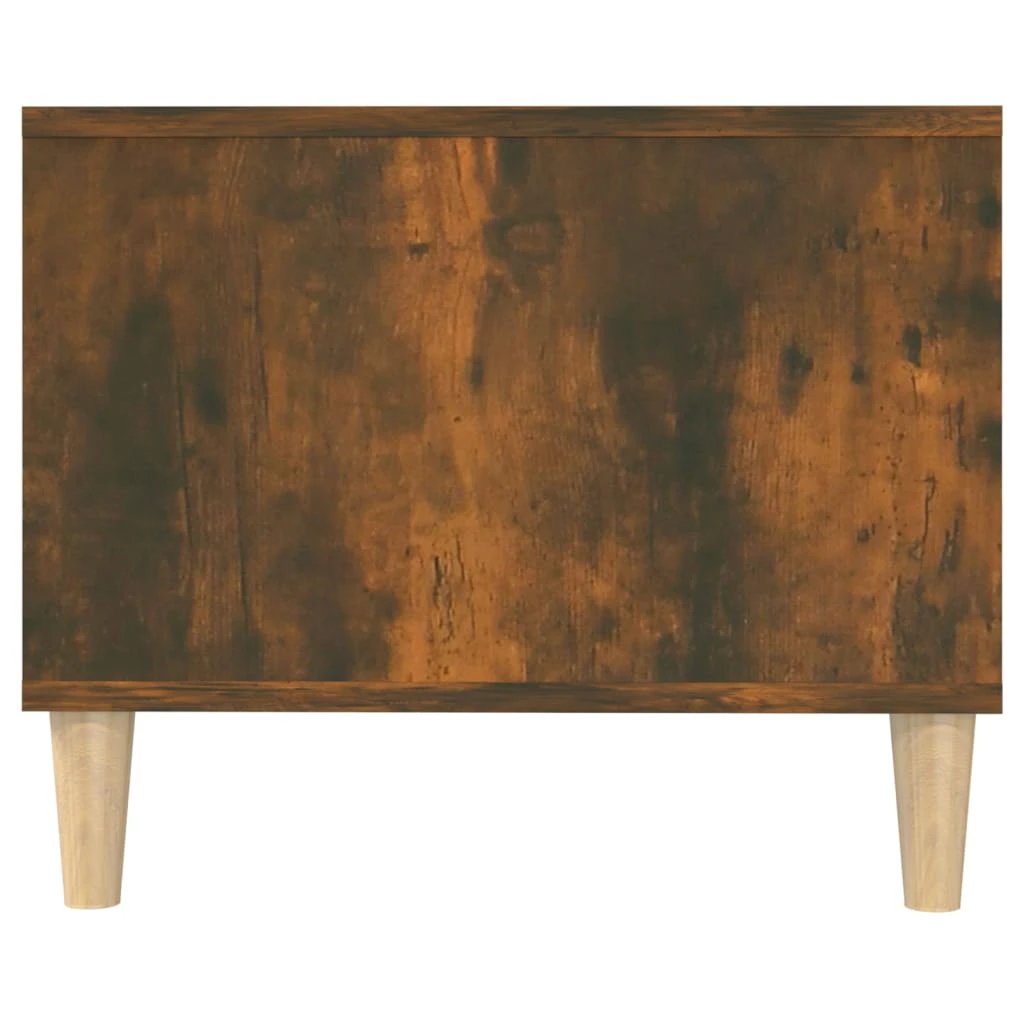 VidaXL Premium Coffee Table 102x50x40 cm Smoked Oak Engineered Wood for Living Room by vidaXL