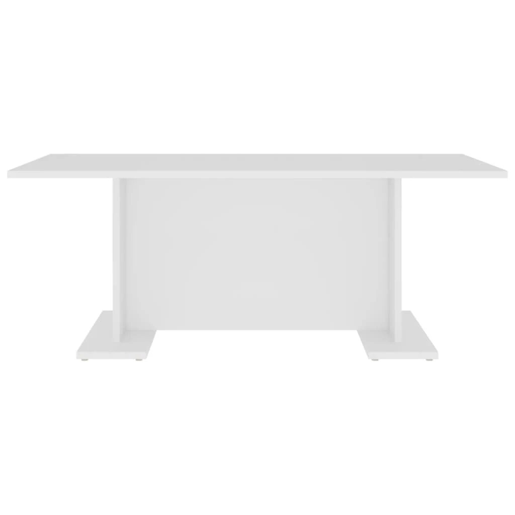 vidaXL VidaXL Coffee Table 103.5x60x40 cm Engineered Wood Durable White Finish For Living Room - Coffee Table