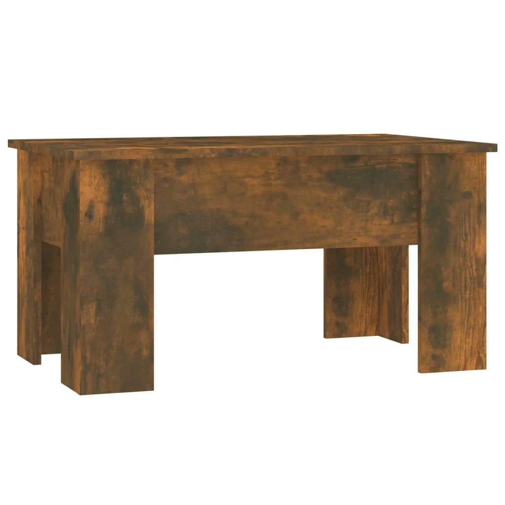 vidaXL VidaXL Coffee Table 79x49x41 cm Lift Top With Hidden Storage For Modern Living Room - Coffee Table