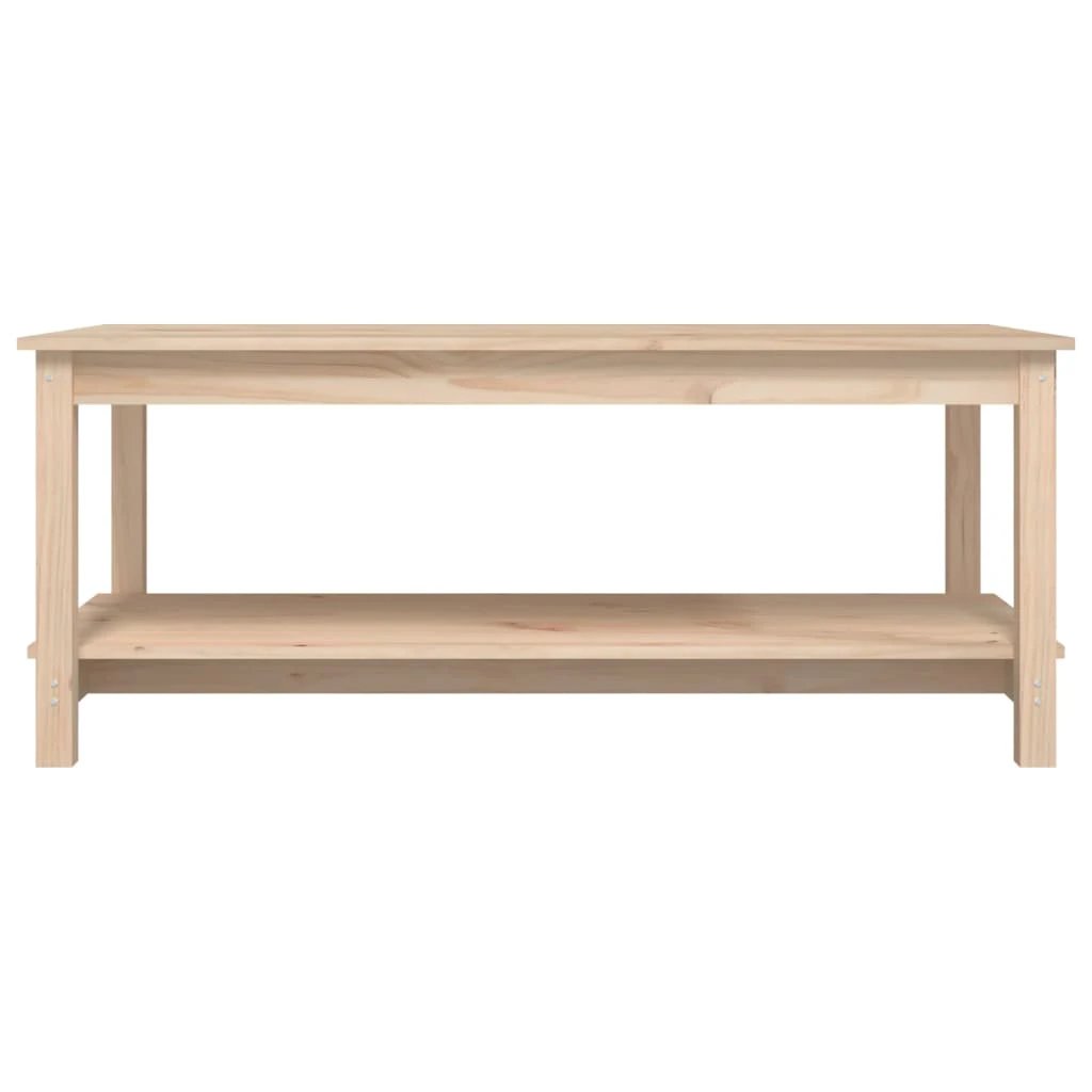 vidaXL VidaXL Coffee Table 110x55x45 Solid Pine Home - Coffee Table