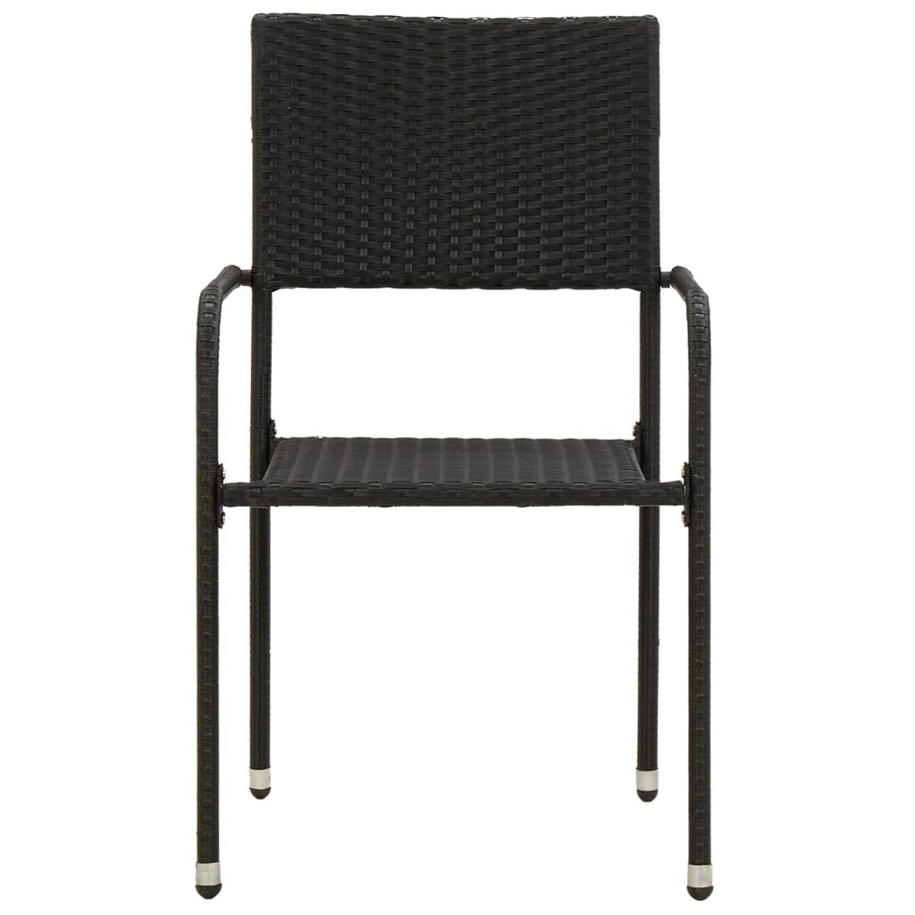 VidaXL 5Pc Outdoor Dining Poly Rattan Waterproof by vidaXL
